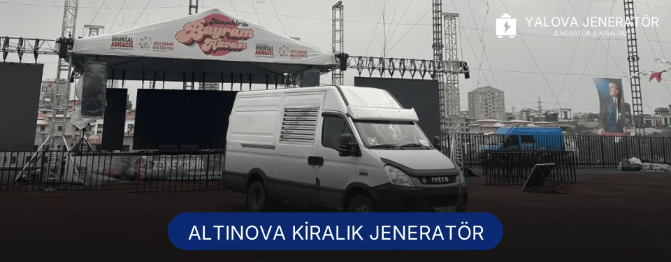 Altınova Kiralık Jeneratör