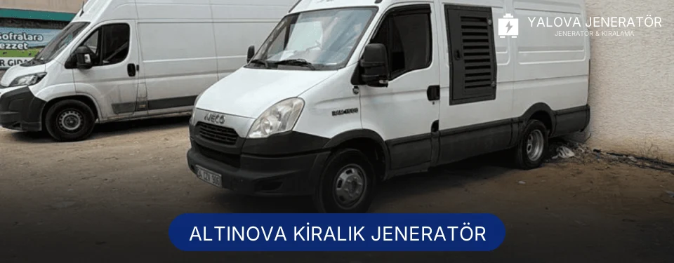 Altınova Kiralık Jeneratör