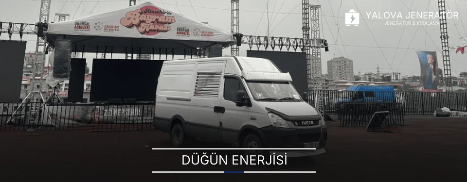 Yalova Düğün Jeneratör Kiralama Firmaları