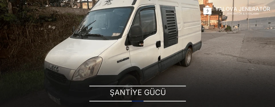 Yalova İnşaat Mobil Jeneratör Kiralama Firmaları