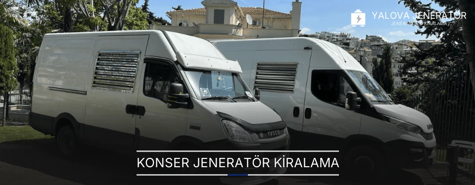 Konser Jeneratör Kiralama
