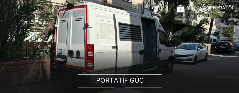 Yalova Portatif Jeneratör Kiralama Firmaları